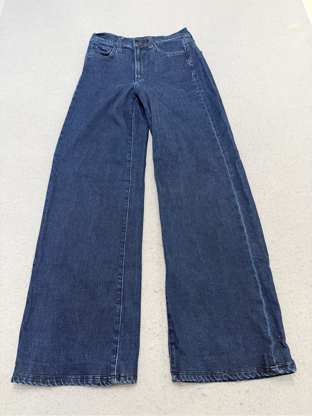 Women’s Joe’s Jeans The Mia High Rise Wide Leg Jeans Size 27 Dark Wash